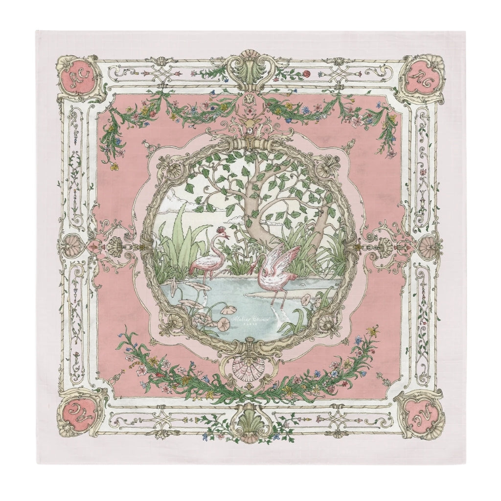 Atelier Choux Carré - Tapestry Pink on Pink