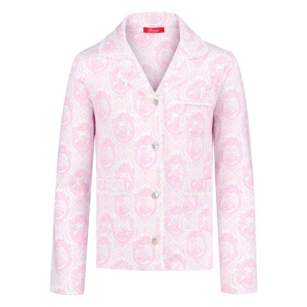 Hanssop PJ With Lace Edge