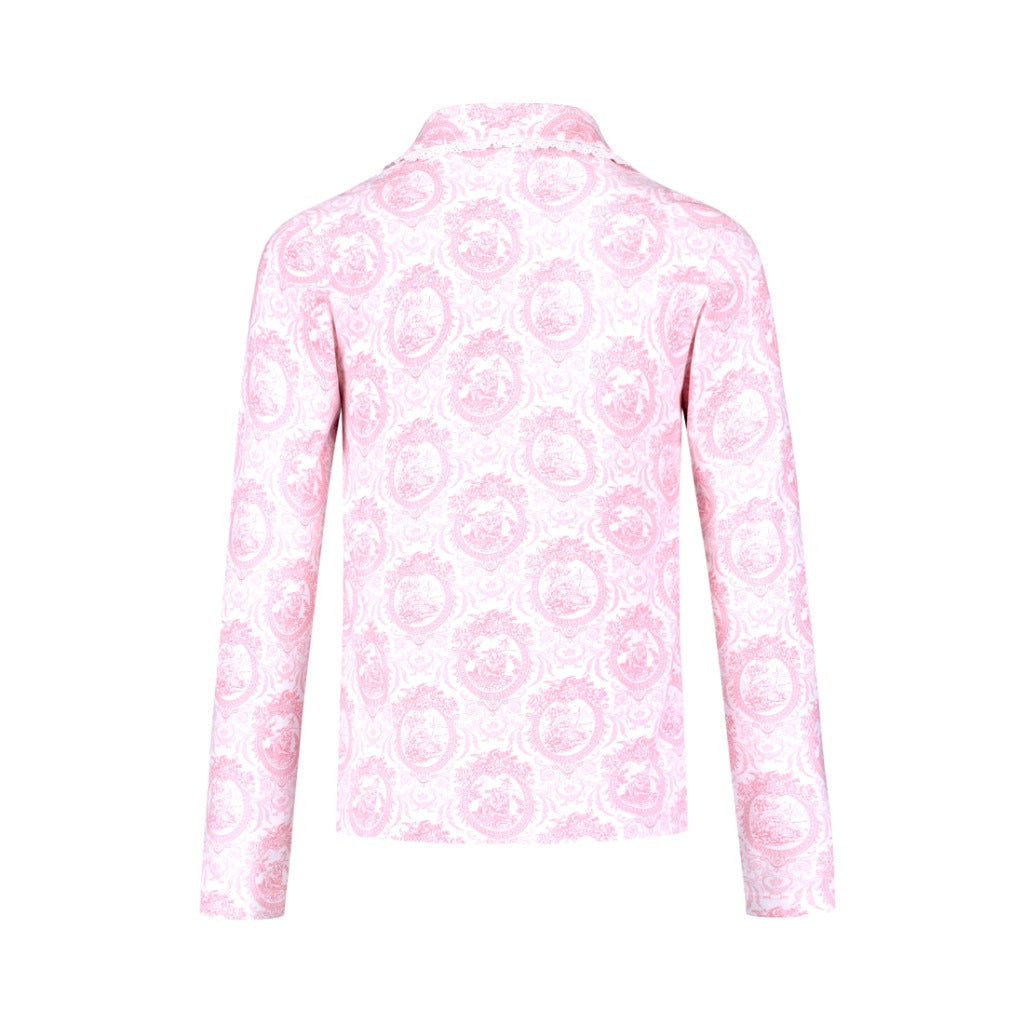 Hanssop PJ With Lace Edge