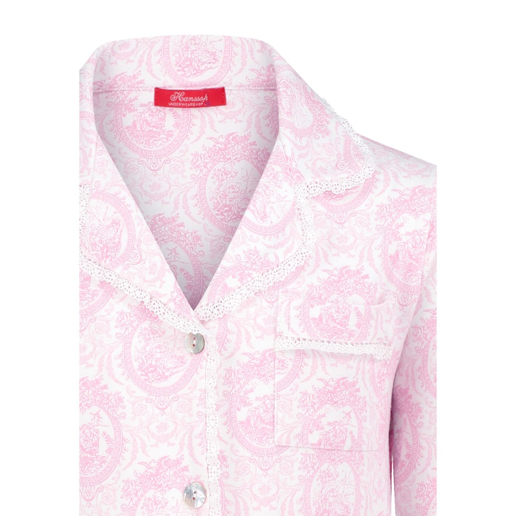 Hanssop PJ With Lace Edge