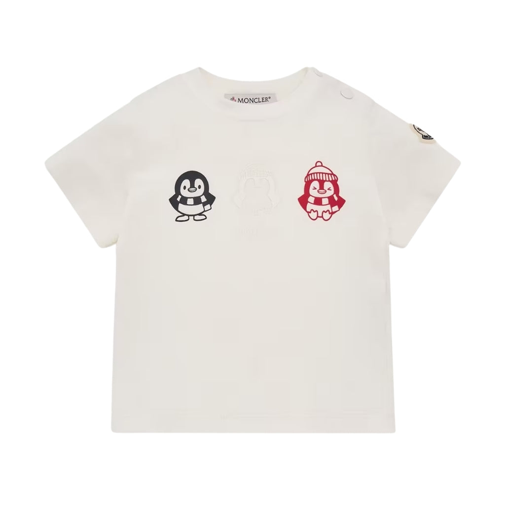 Moncler Enfant Stretch Cotton Jersey T-shirt