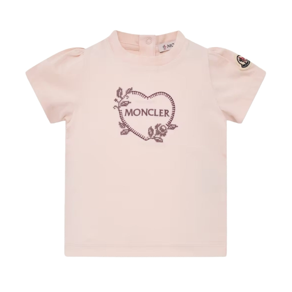 Moncler Enfant Stretch Cotton Jersey T-shirt