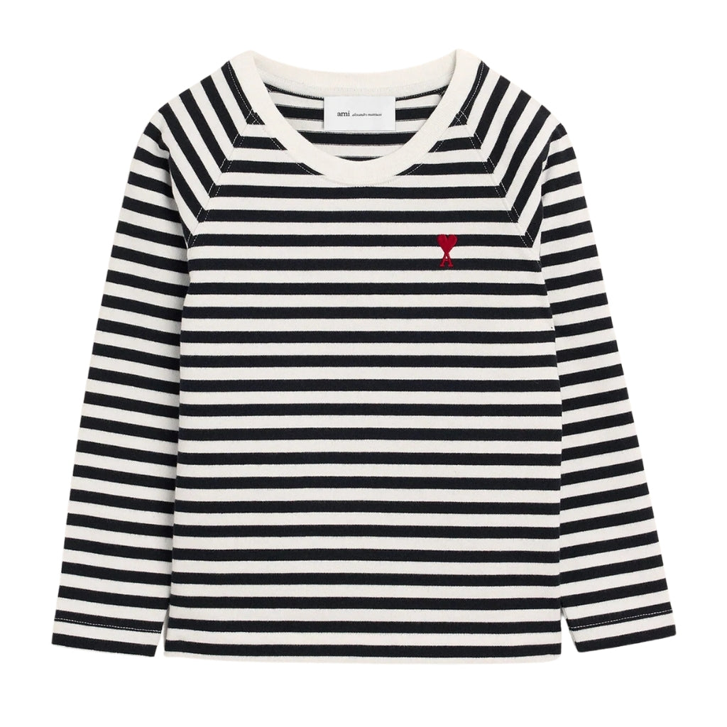 AMI Kids Striped Tee Shirt