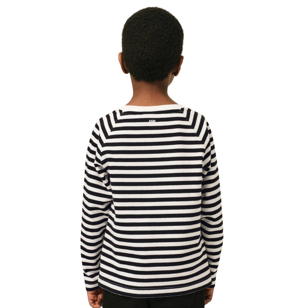 AMI Kids Striped Tee Shirt
