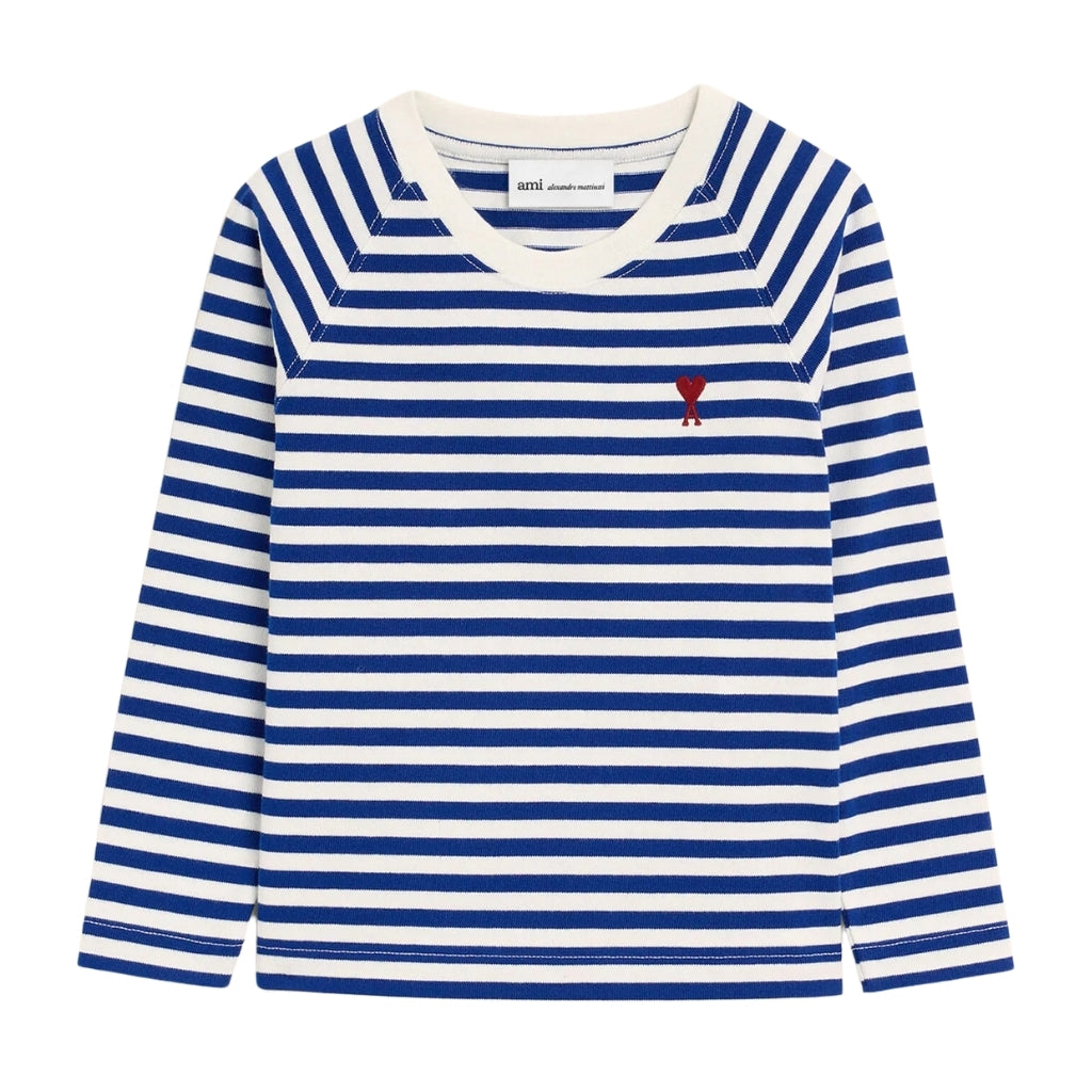 AMI Kids Striped Tee Shirt
