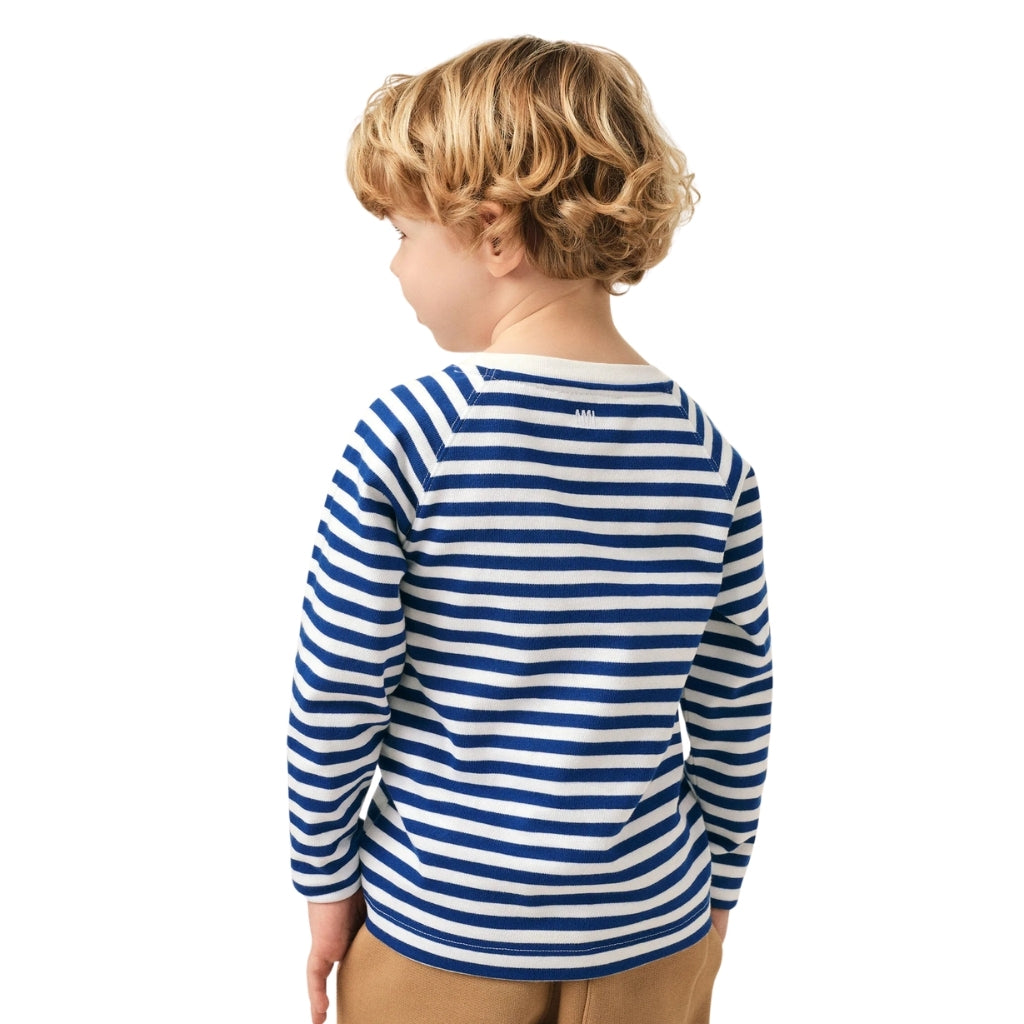 AMI Kids Striped Tee Shirt