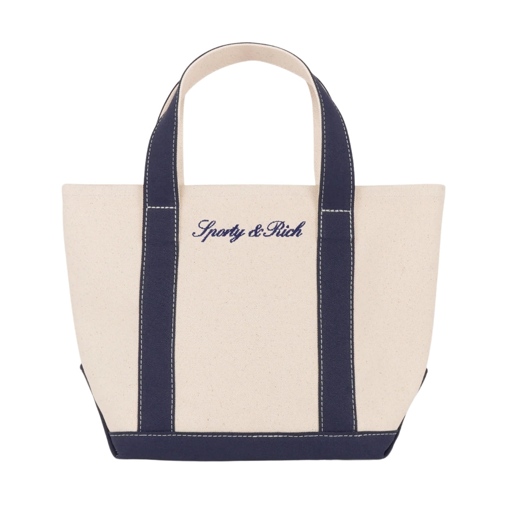 Sporty & Rich Kids Signature NY Logo Mini Tote