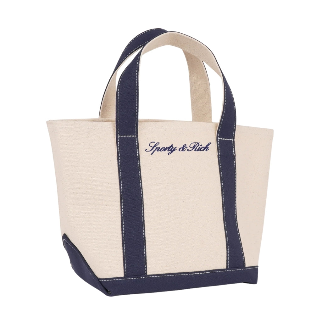 Sporty & Rich Kids Signature NY Logo Mini Tote