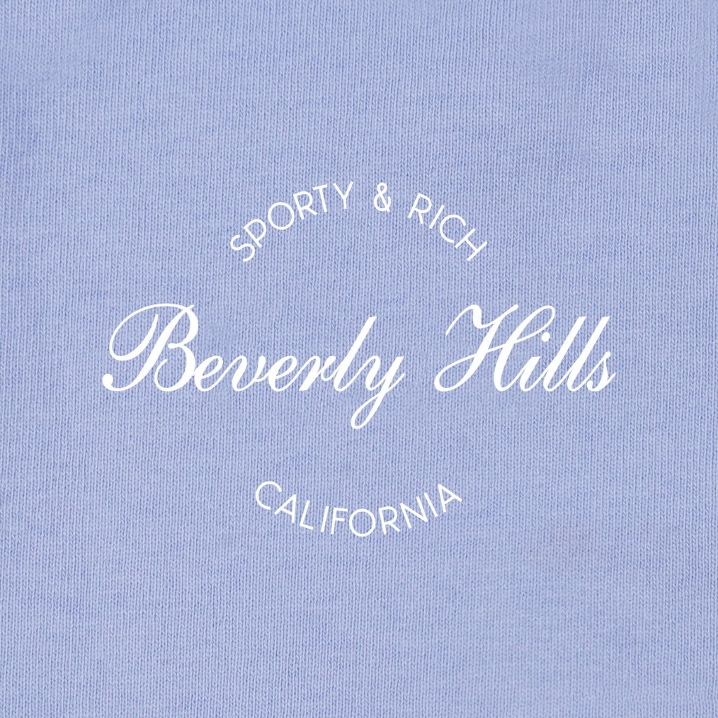 Sporty & Rich Kids Beverly Script Kids Gym Short