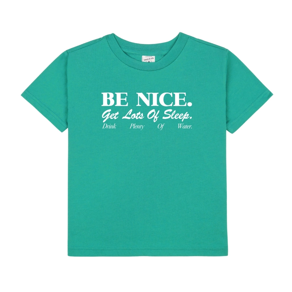 Sporty & Rich Kids Be Nice Kids T-shirt