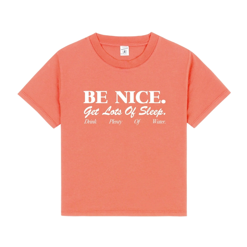 Sporty & Rich Kids Be Nice Kids T-shirt