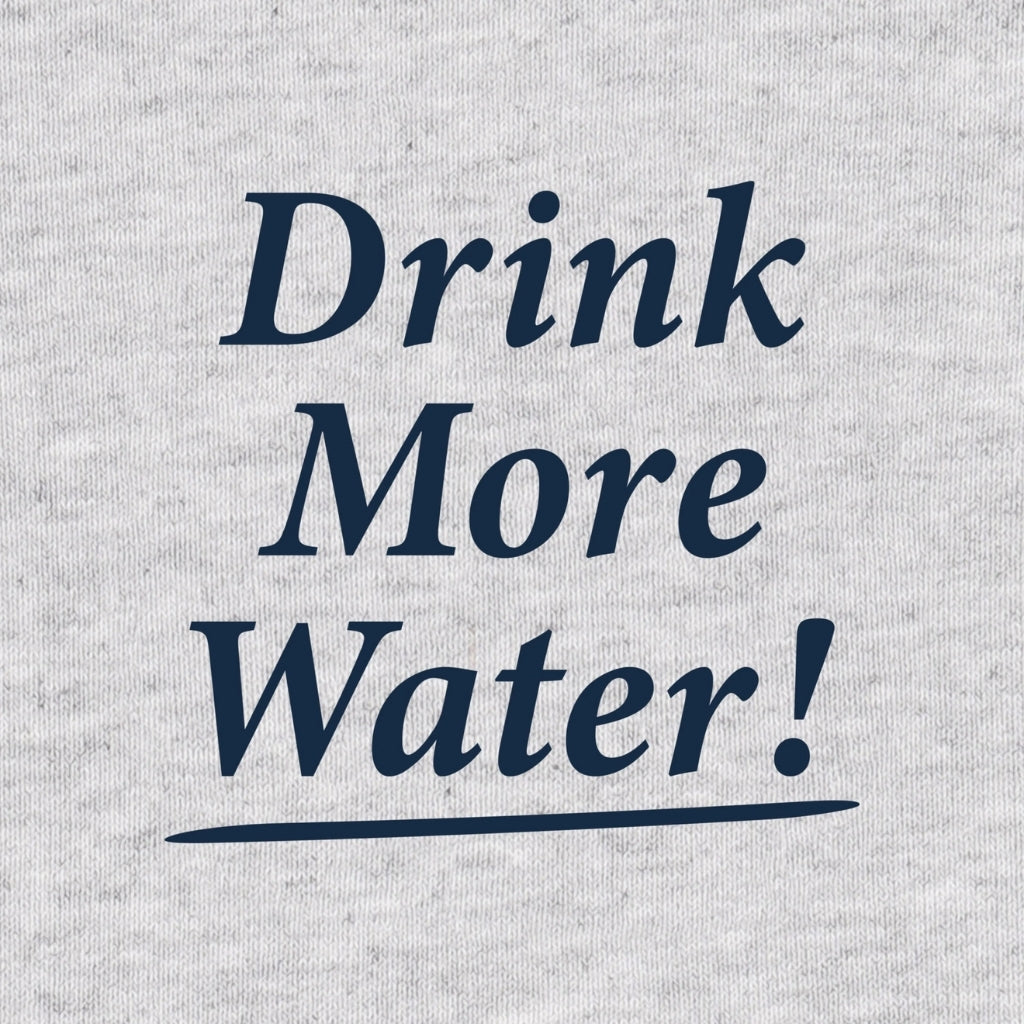 Sporty & Rich Kids Drink More Water Kids T-shirt