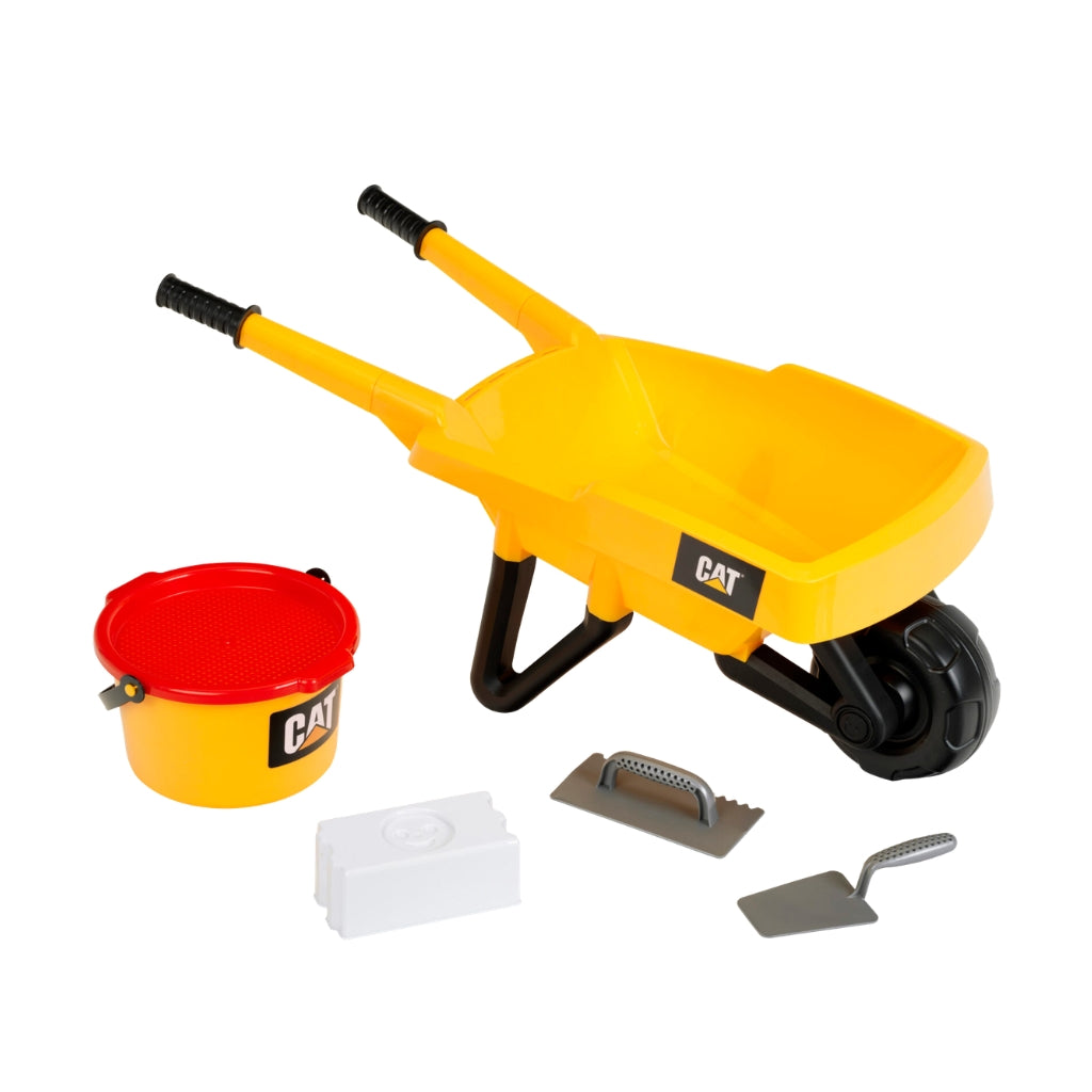 Klein Toys CAT Wheelbarrow Set