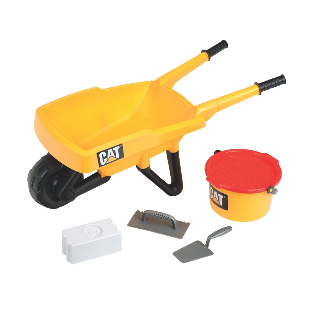 Klein Toys CAT Wheelbarrow Set