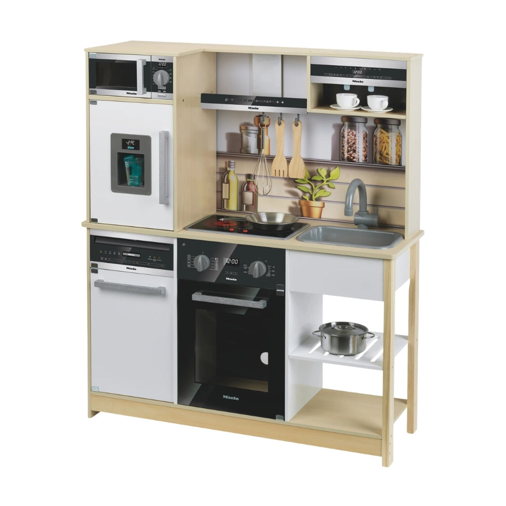 Klein Toys Kitchen Miele Wood Family