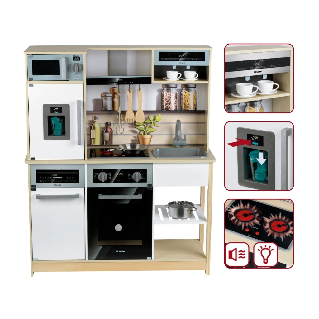 Klein Toys Kitchen Miele Wood Family