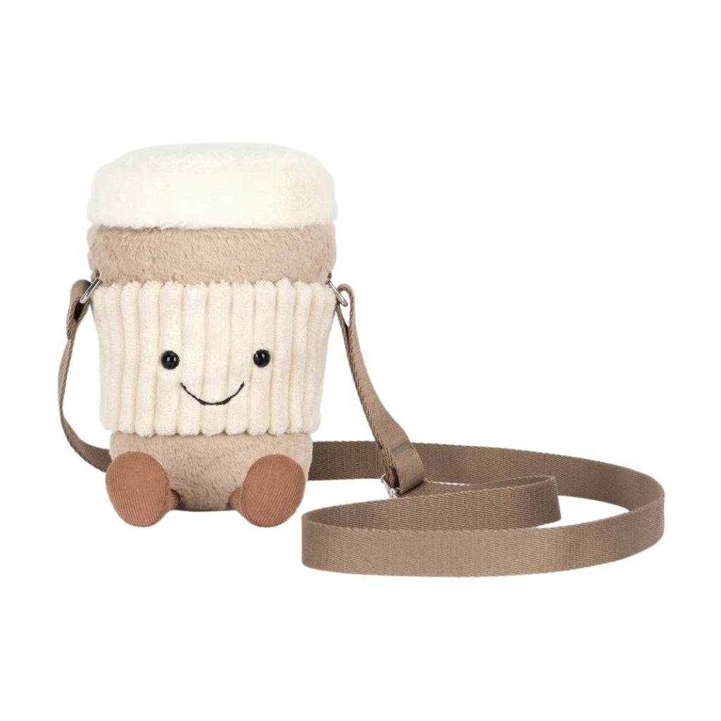 Jellycat Amuseables Perkle Coffee Shoulder Bag