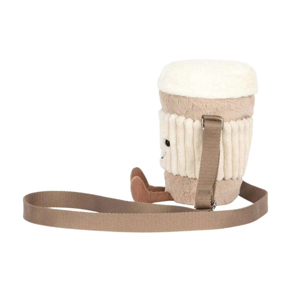 Jellycat Amuseables Perkle Coffee Shoulder Bag