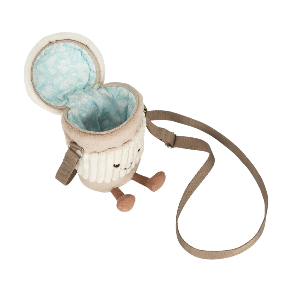 Jellycat Amuseables Perkle Coffee Shoulder Bag