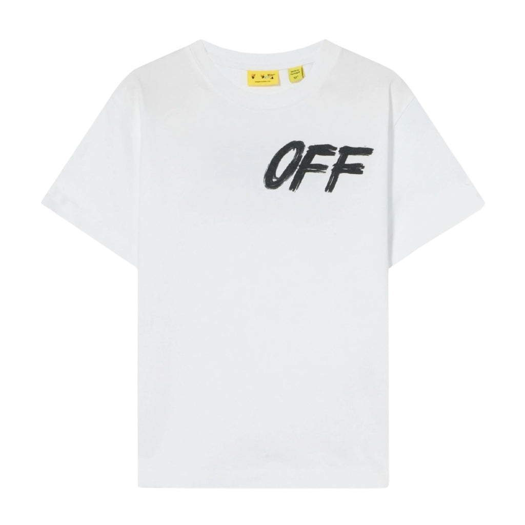 Off-White Kids Big Bookish Stamp Tee