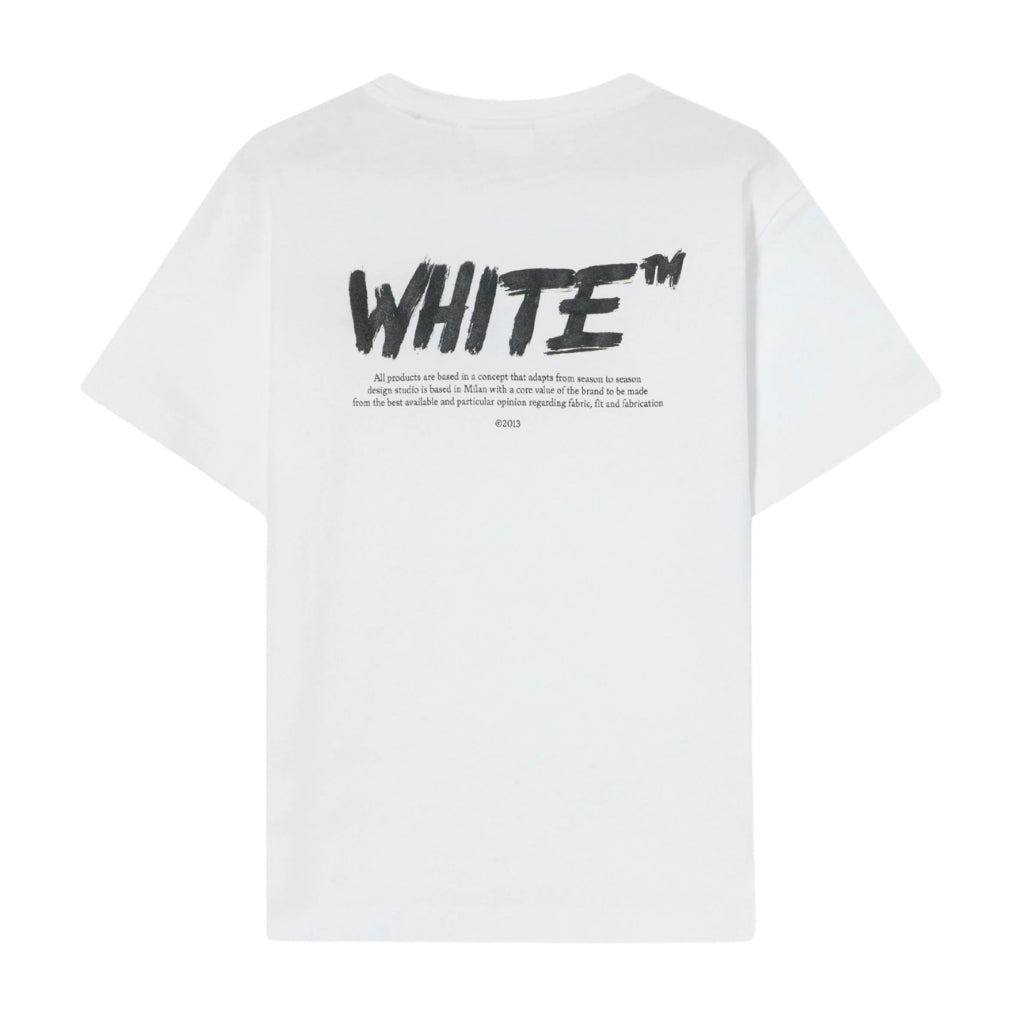 Off-White Kids Big Bookish Stamp Tee