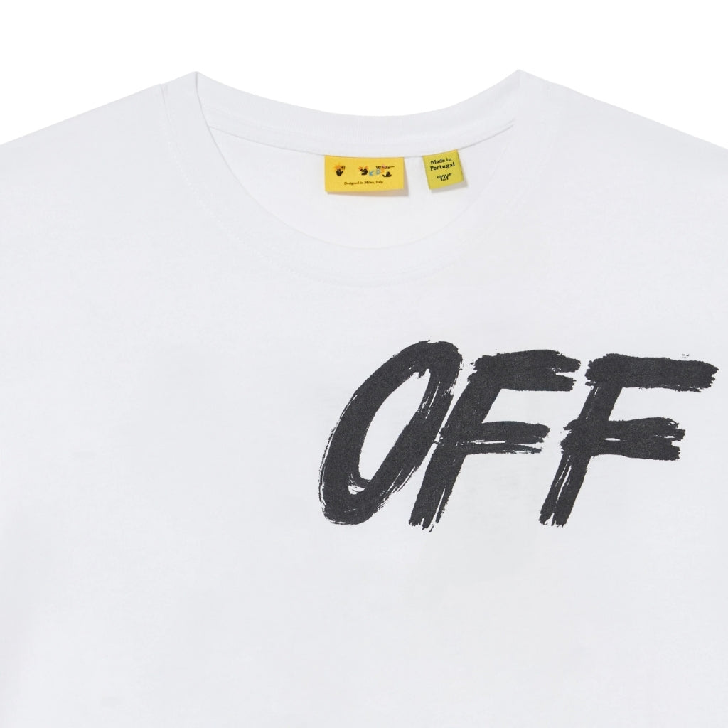 Off-White Kids Big Bookish Stamp Tee