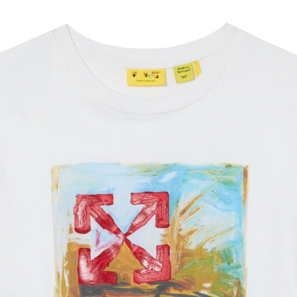 Off-White Kids Arrow Painting Tee