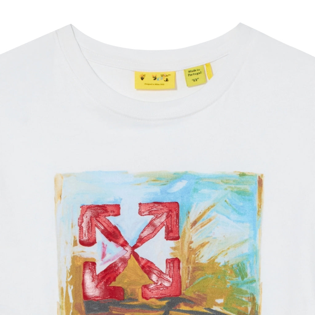 Off-White Kids Arrow Painting Tee