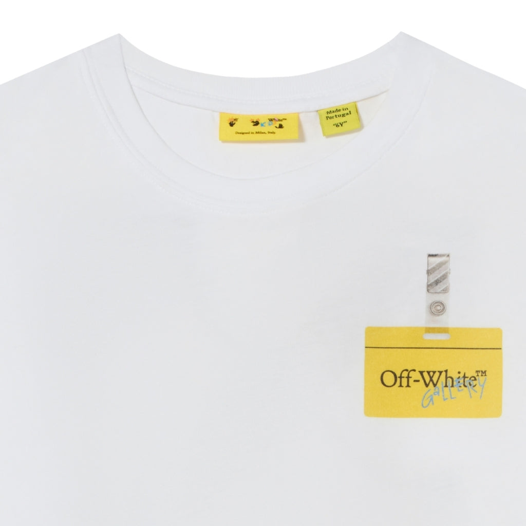 Off-White Kids Arrow Tape Tee
