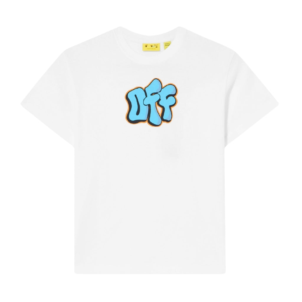 Off-White Kids Graffiti Over Tee