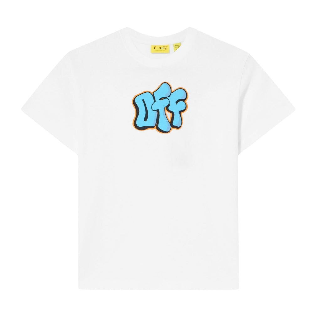 Off-White Kids Graffiti Over Tee