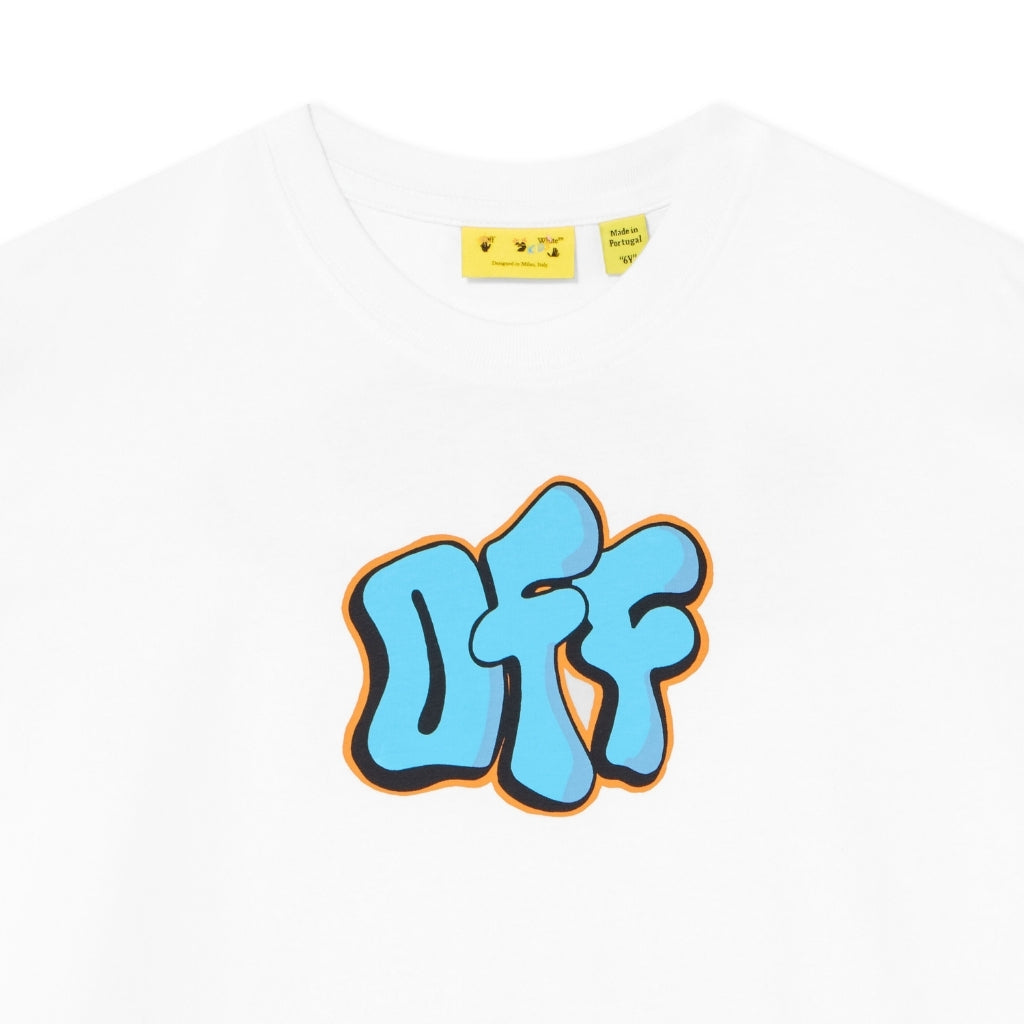 Off-White Kids Graffiti Over Tee