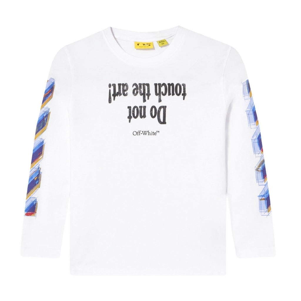 Off-White Kids Art Quote Tee