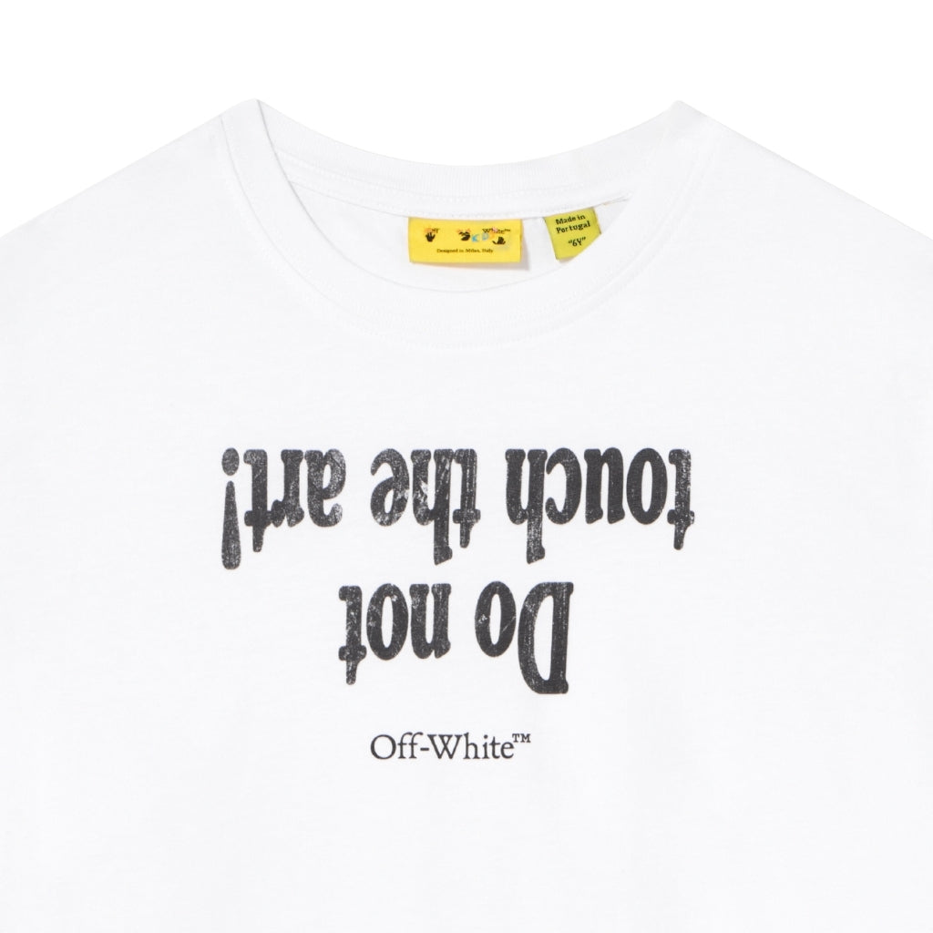Off-White Kids Art Quote Tee