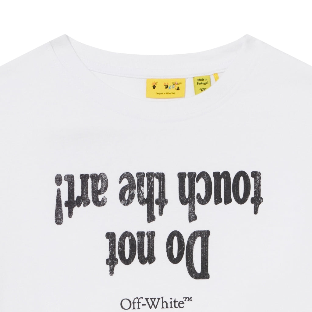 Off-White Kids Art Quote Tee