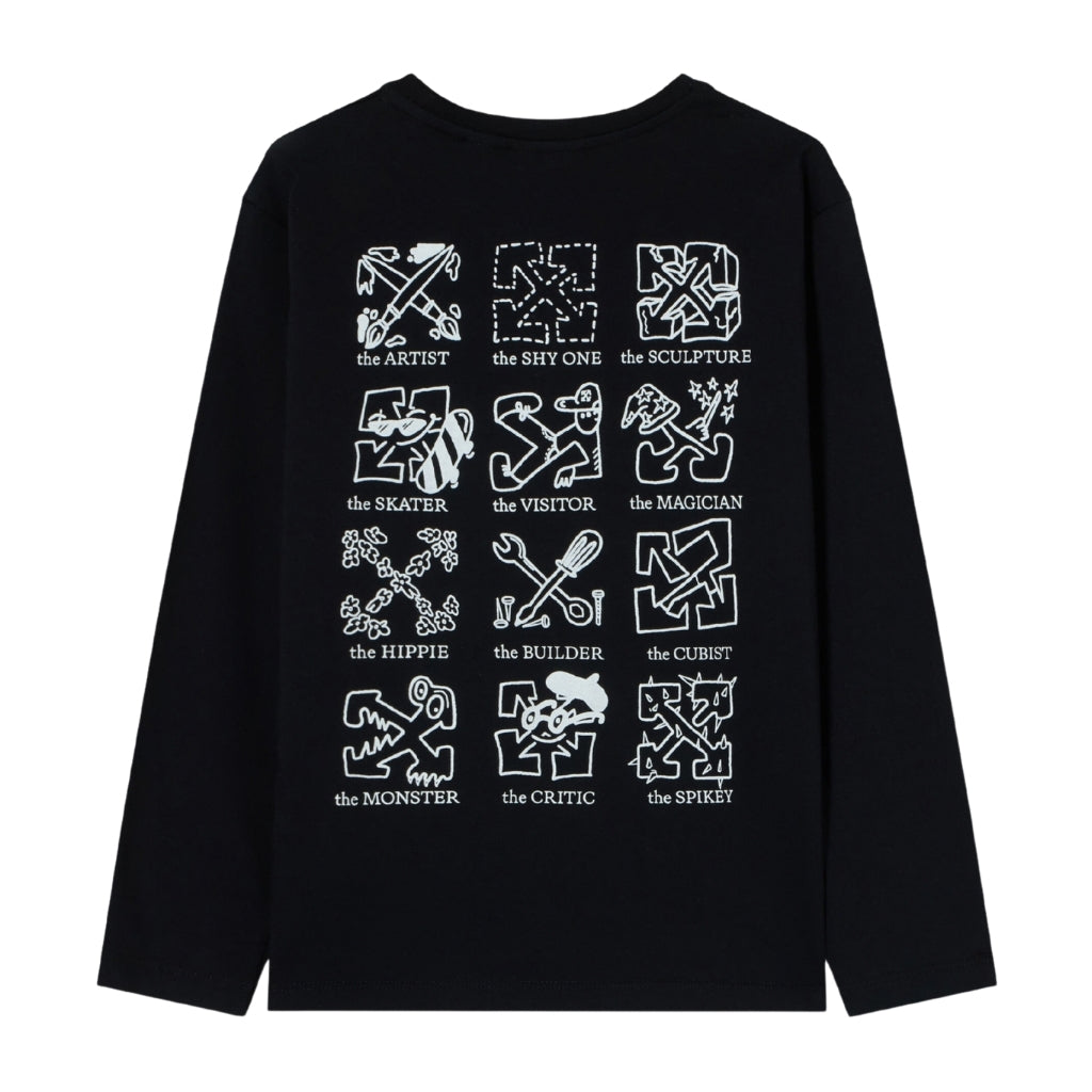 Off-White Kids Multilogo Tee