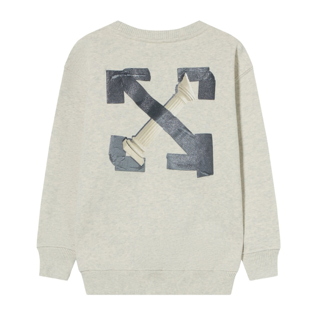Off-White Kids Arrow Tape Crewneck