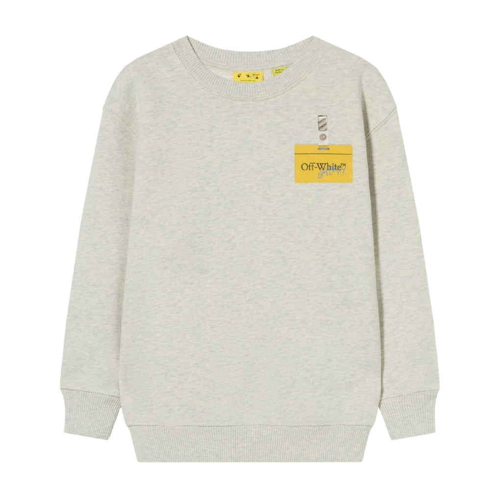 Off-White Kids Arrow Tape Crewneck
