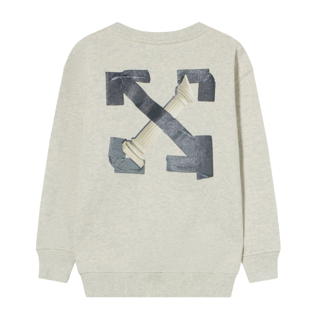 Off-White Kids Arrow Tape Crewneck