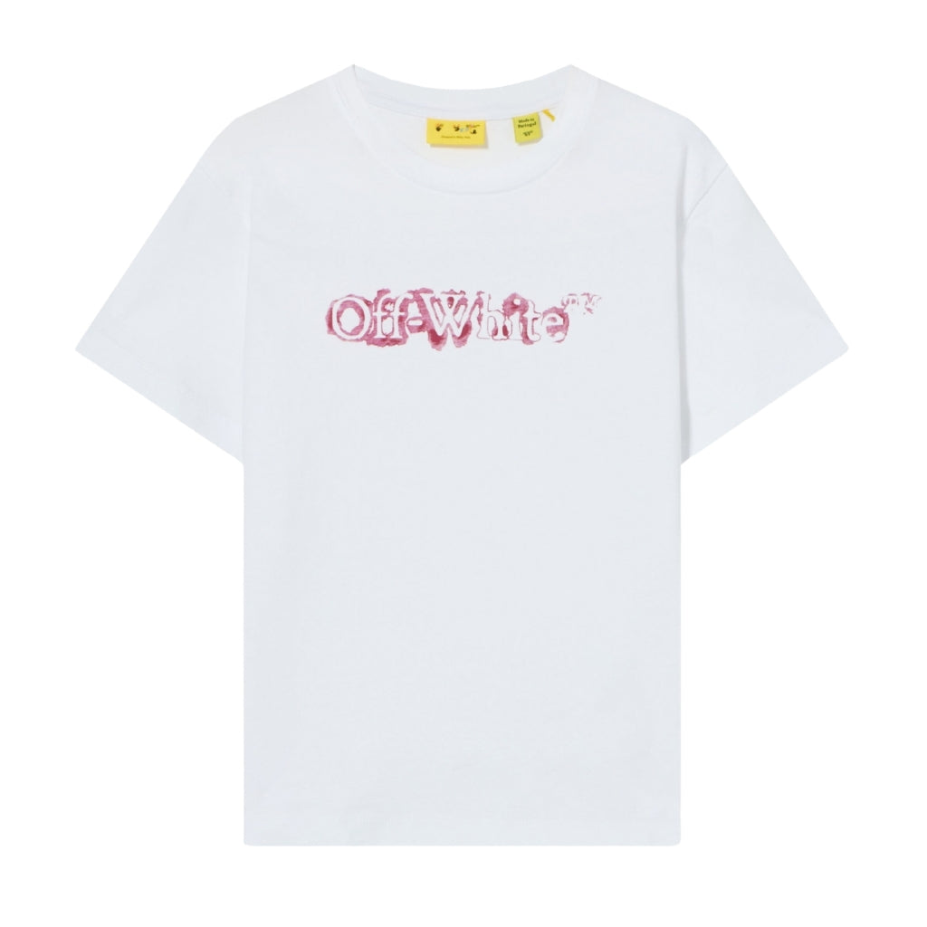 Off-White Kids Big Bookish Wcolor Tee
