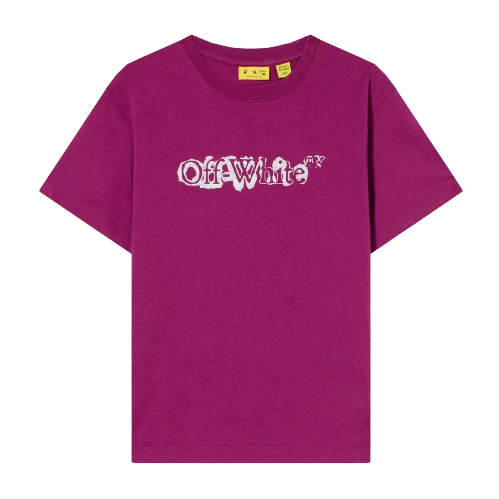 Off-White Kids Big Bookish Wcolor Tee