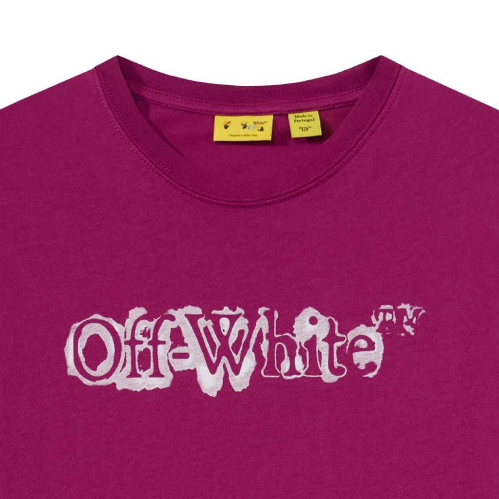 Off-White Kids Big Bookish Wcolor Tee