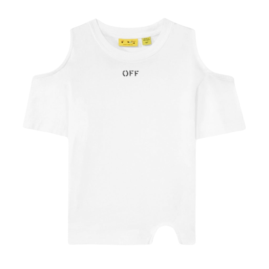 Off-White Kids Meteor off Stamp Tee
