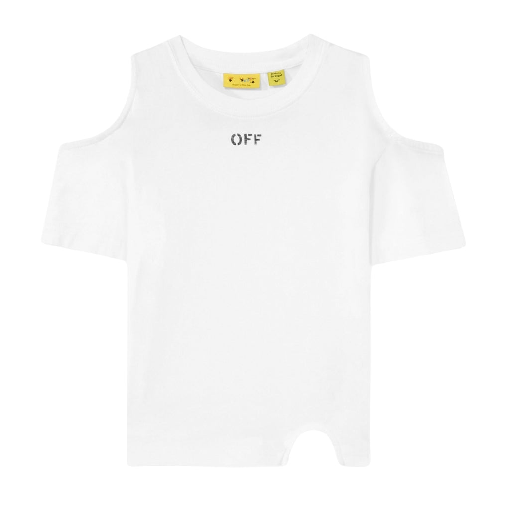 Off-White Kids Meteor off Stamp Tee
