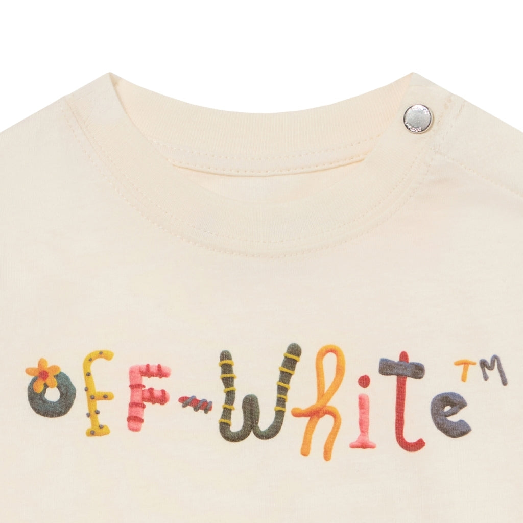 Off-White Kids Logo Pongo Tee