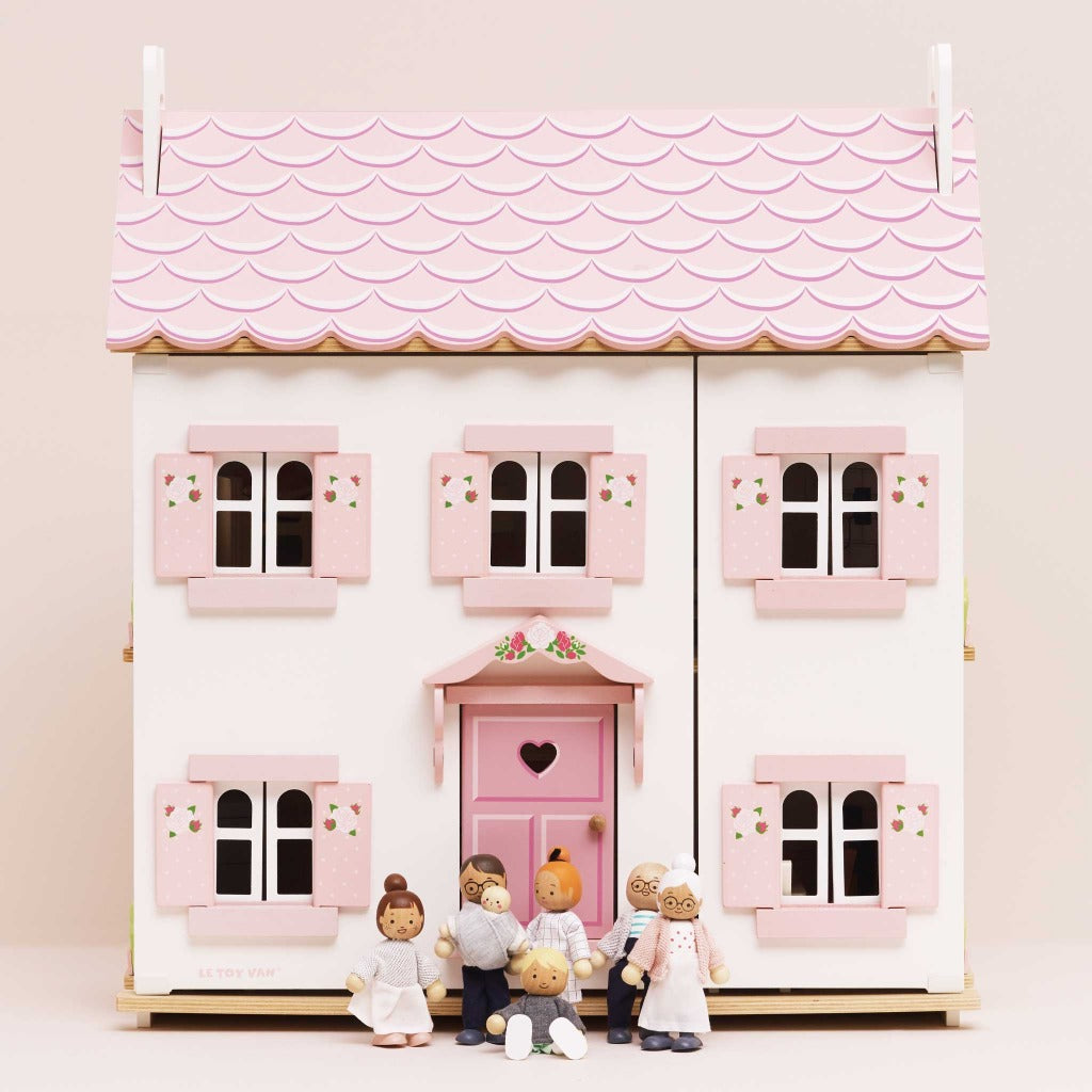 Le Toy Van Wooden Dolls House Family