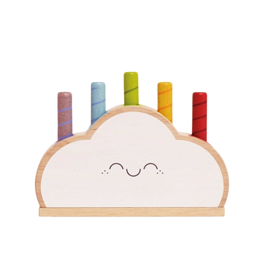 Le Toy Van Rainbow Cloud Pop-Up Toy - 6 Piece