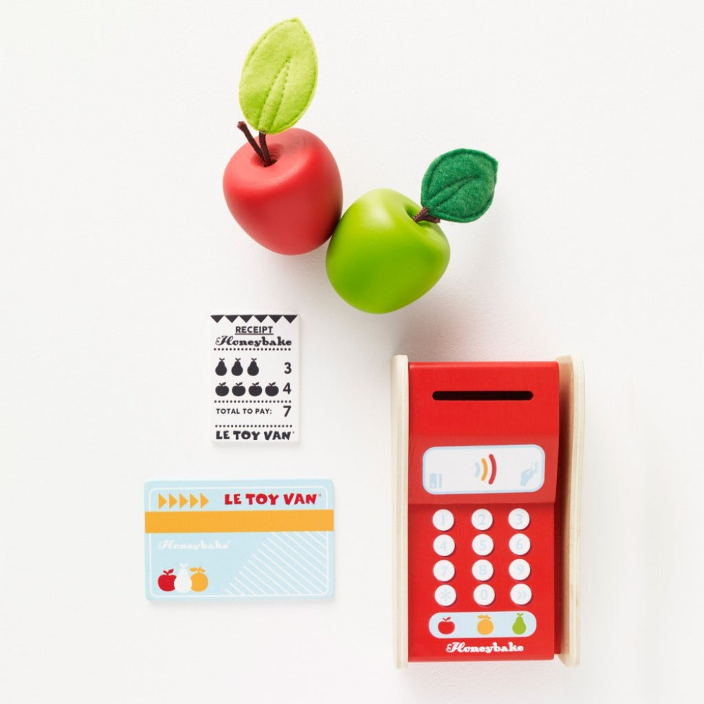 Le Toy Van Wooden Shop Card Machine