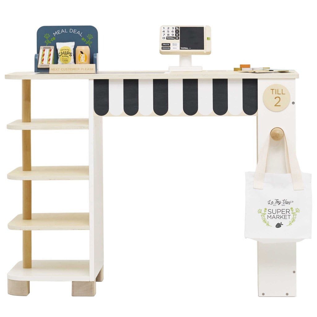 Le Toy Van Supermarket Till Checkout & Accessories