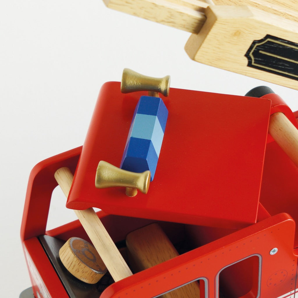 Le Toy Van Wooden Fire Engine